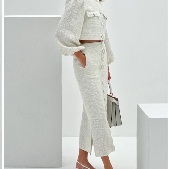 Vita grace adriana scallop top ivory size m - Picture 4 of 12